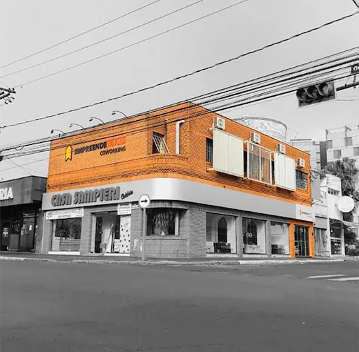 Fachada do estúdio